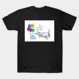 Have a Magical Birthday Crocodile Unicorn T-Shirt